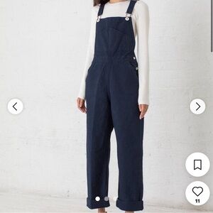 Jesse Kamm Overalls in Navy